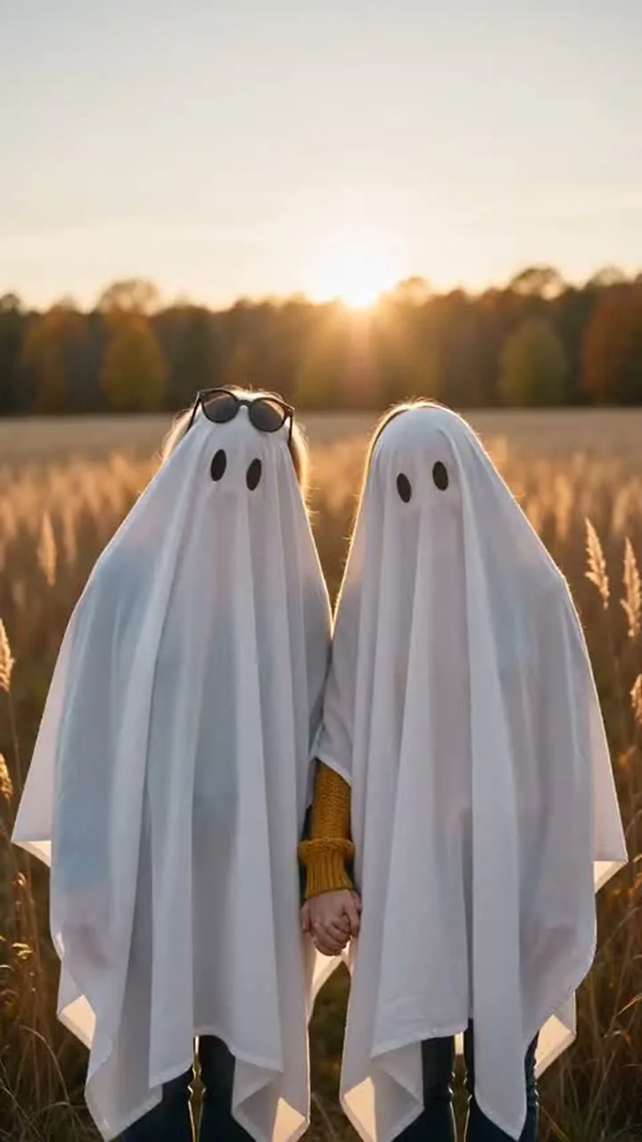 Ghost Photoshoot Trend (Sheet Ghost)